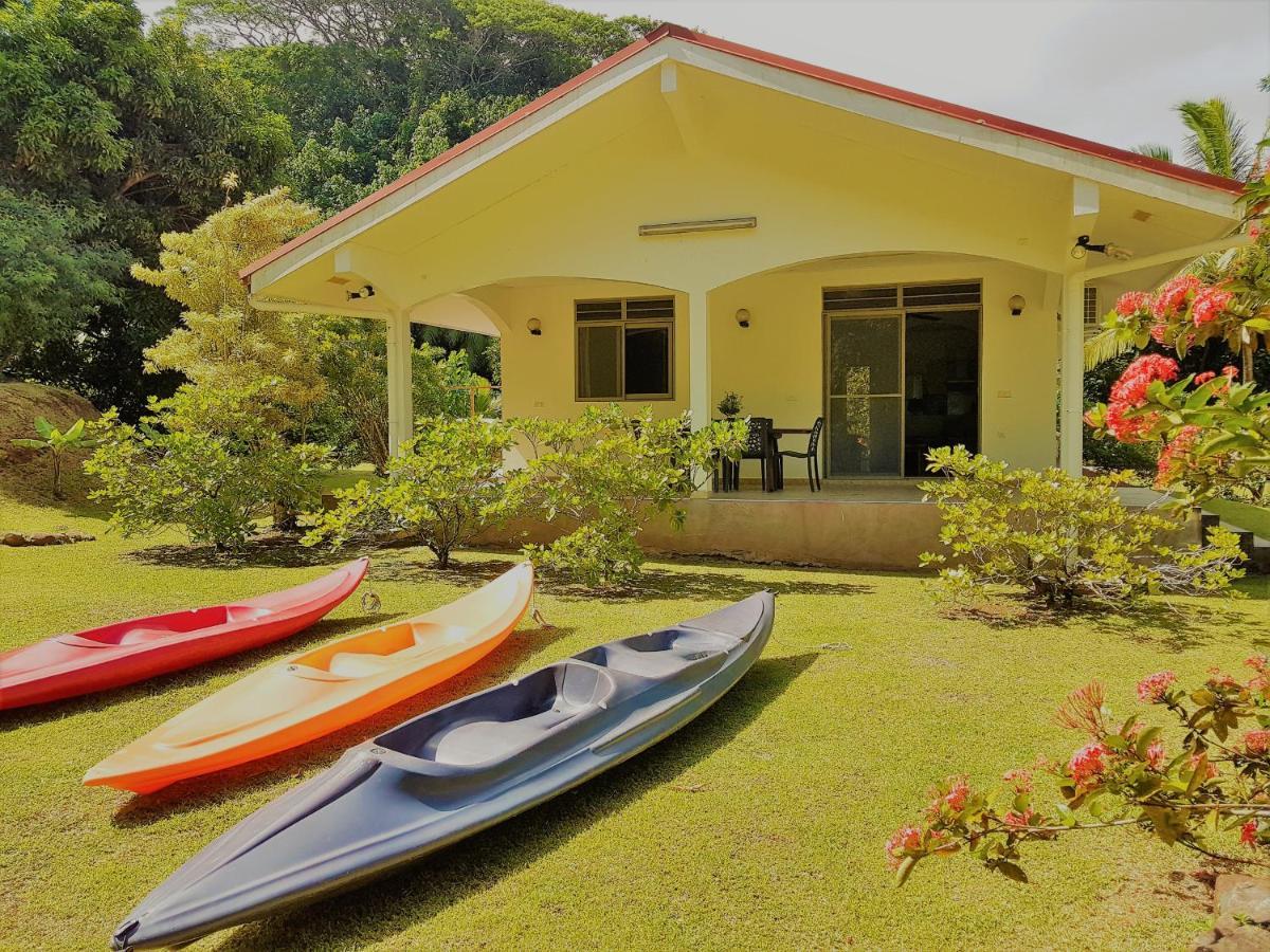 Huahine - Tipanier House Villa Haapu Buitenkant foto