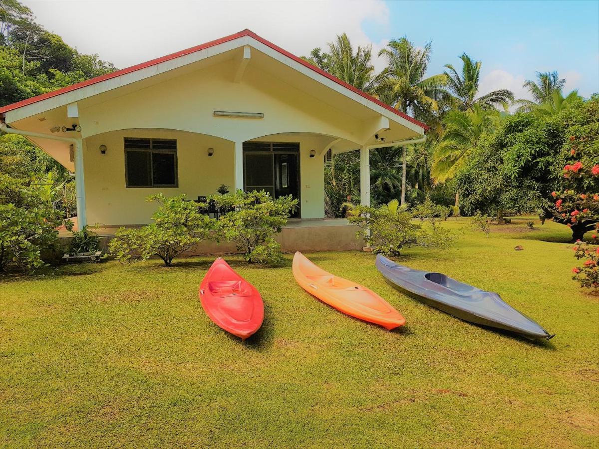 Huahine - Tipanier House Villa Haapu Buitenkant foto
